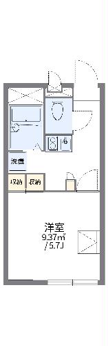 レオパレスＴＡＫＡＫＩの間取り