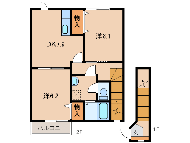 プレンティIIの間取り