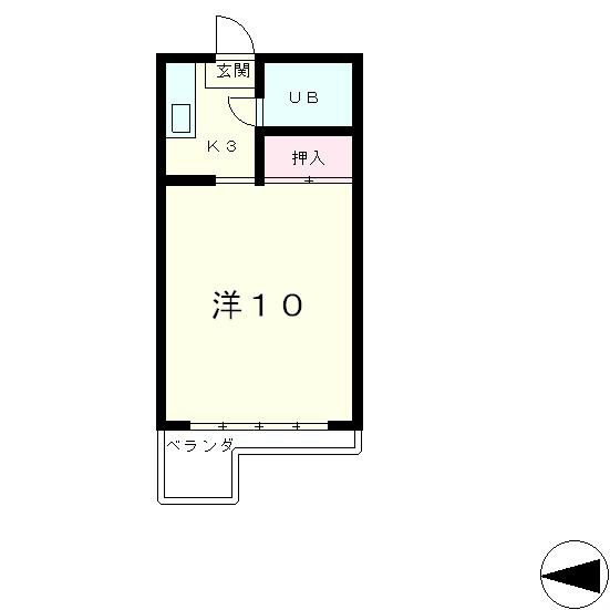 中央1丁目小堀マンションの間取り