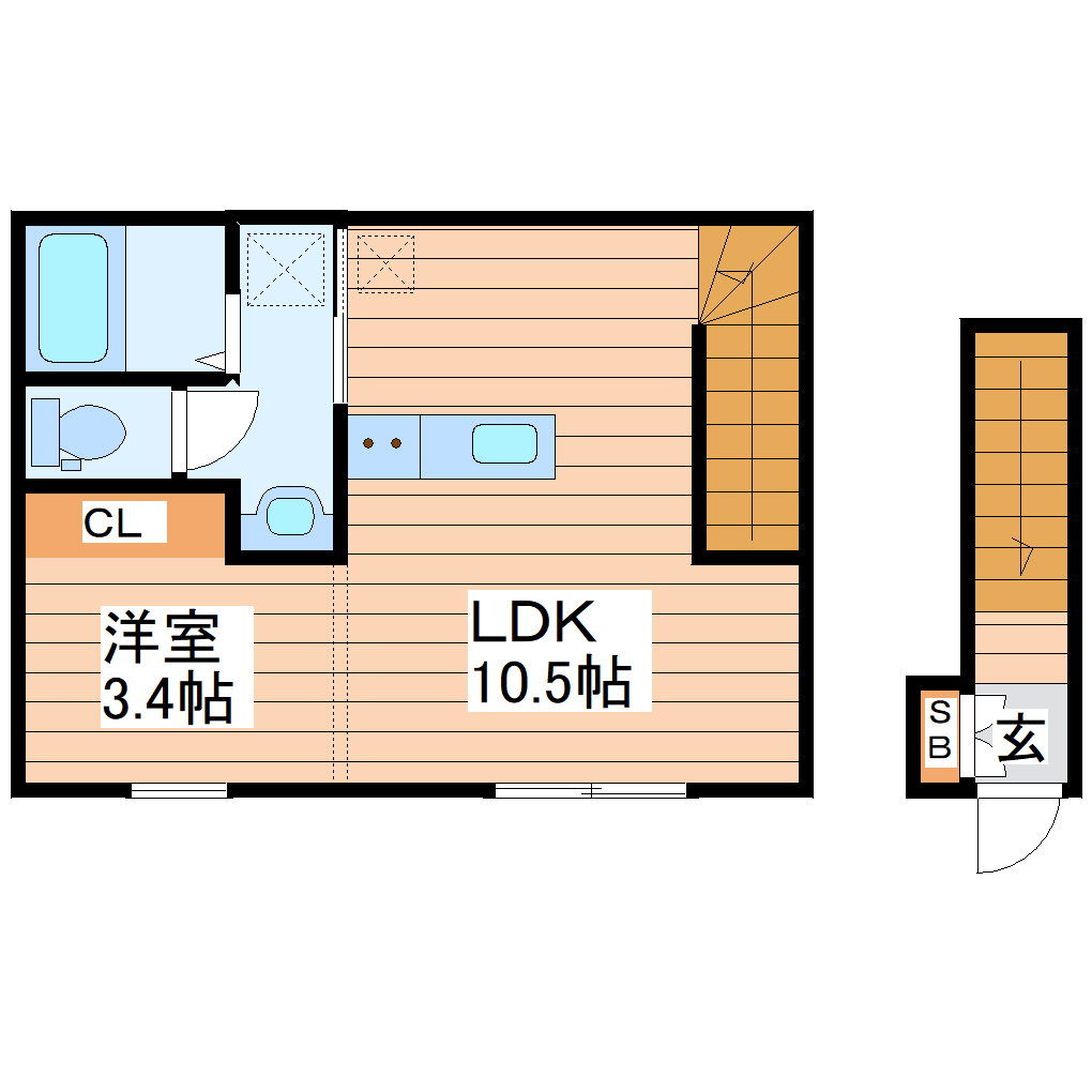 QRESTIAの間取り