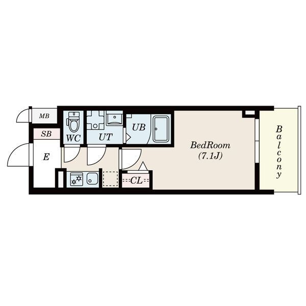 Ｓ－ＲＥＳＩＤＥＮＣＥ一宮駅前の間取り