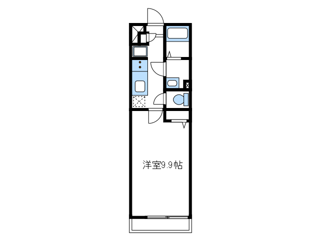 座間市さがみ野のマンションの間取り