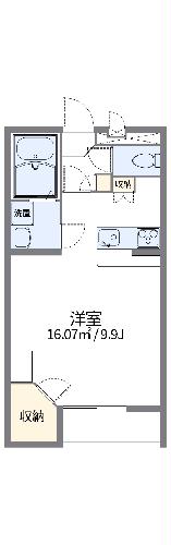 レオパレス成田の間取り