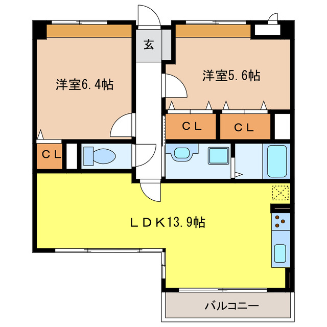 ウィザードの間取り