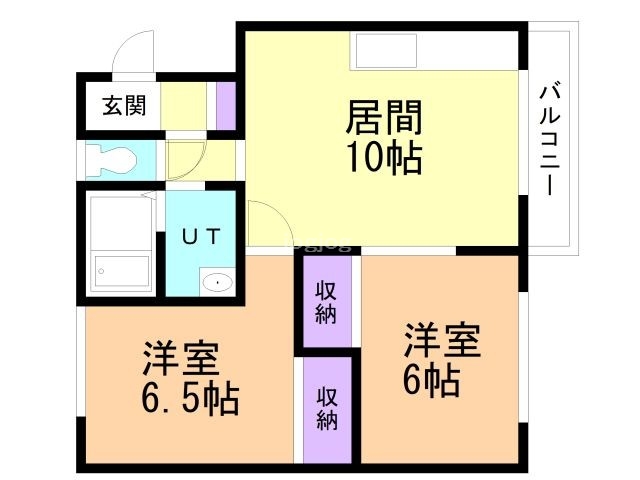 平成ハイツの間取り