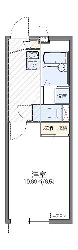 レオパレス宮本相久の間取り