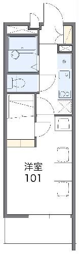 レオパレス大林IIの間取り