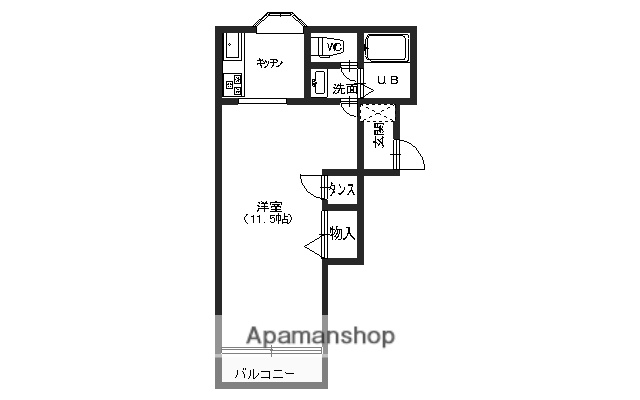 フォレスト２４２の間取り