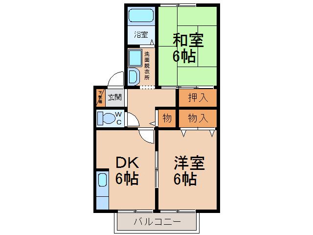 ハイモールの間取り