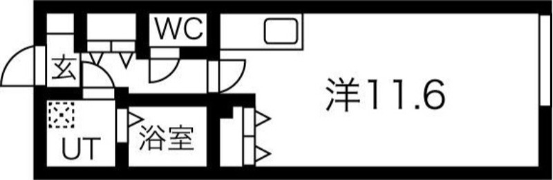 札幌市豊平区水車町のマンションの間取り