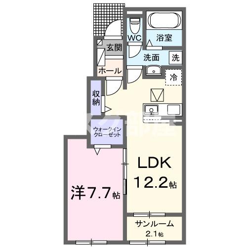 Ｍコンフォルトの間取り