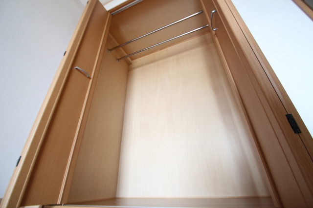 その他設備　服もかけれます