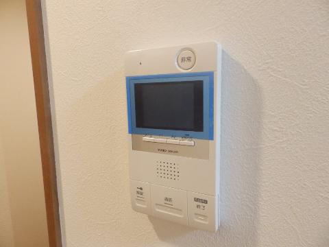 セキュリティ　カメラ付インターホン（イメージ）