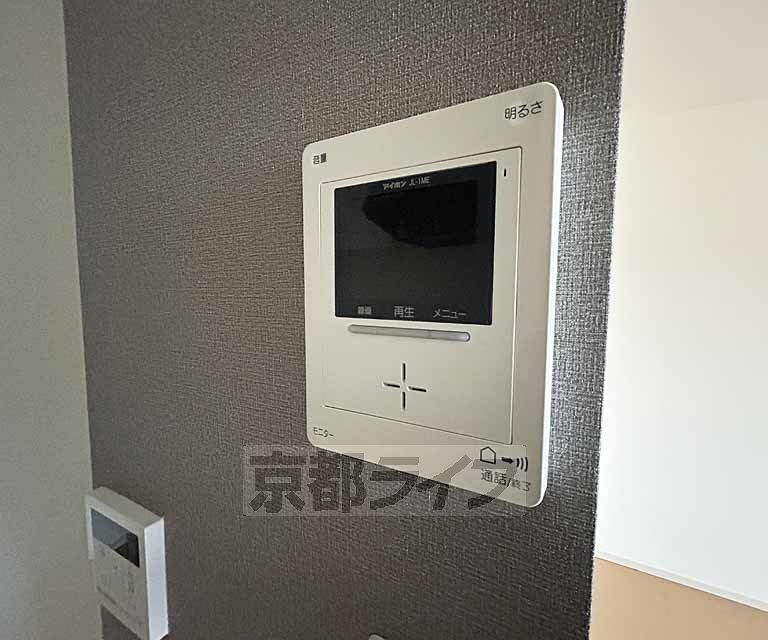 セキュリティ　来客確認も安心です！