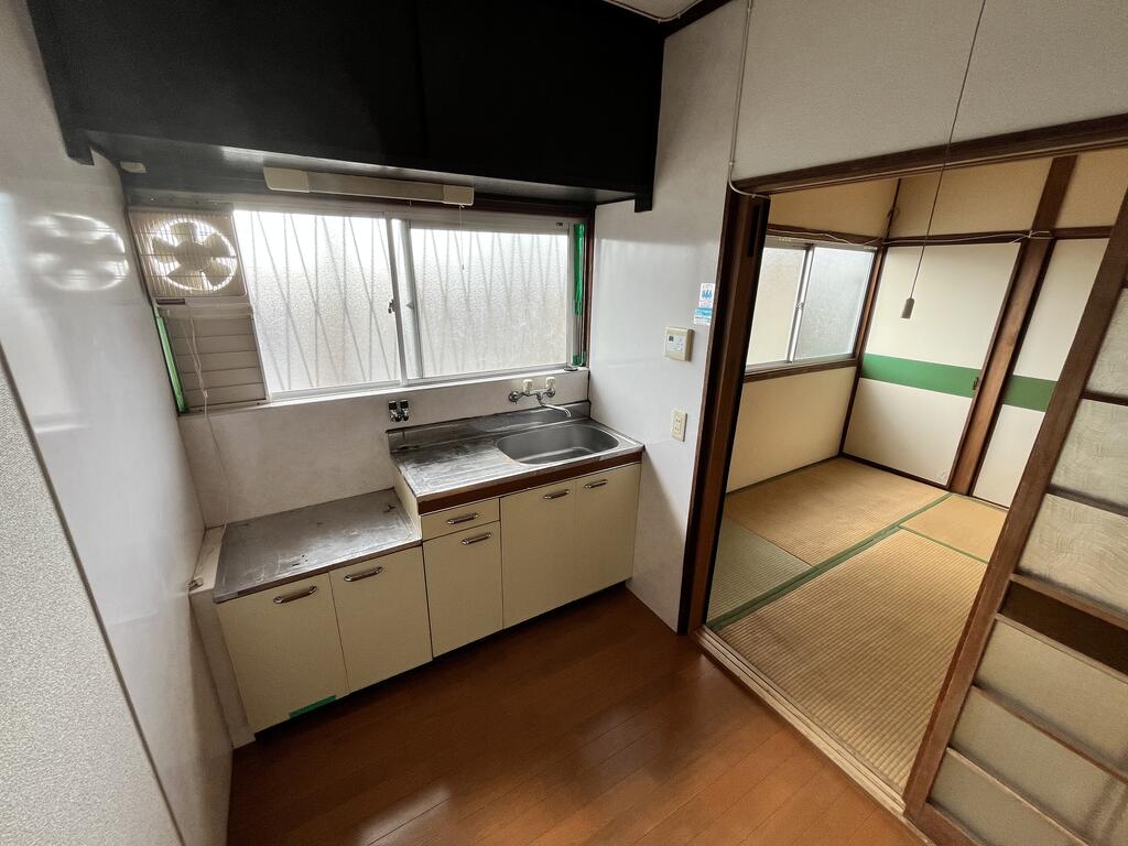五宮町アパートのキッチン写真
