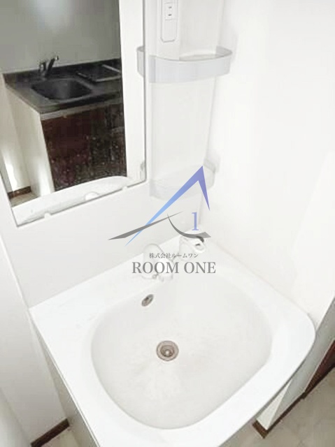 洗面設備　洗面台です。