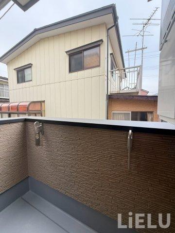 バルコニー　同シリーズ物件のモデルルームになります※現況優先