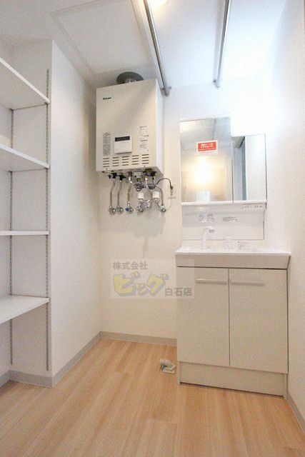 洗面設備　シャンプードレッサー完備です♪