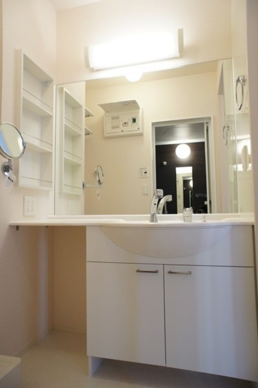 洗面設備　図面と現状に相違がある場合には現状を優先