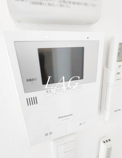 セキュリティ　モニター付きインターホンになります。