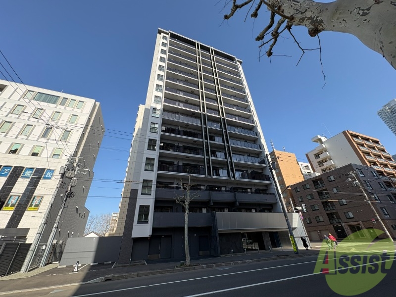建物外観　札幌市北区北１１条西「ネベル札幌ｌｅｇｅｎｄ　ｃｏｒｅ」