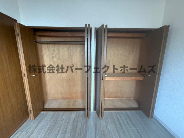 収納　収納のためのスペースです
