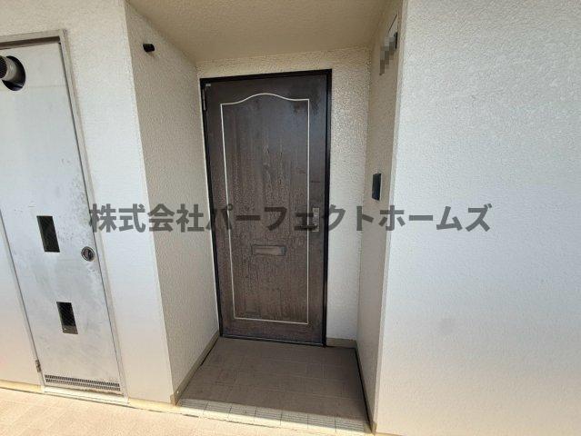 玄関　明るい玄関です