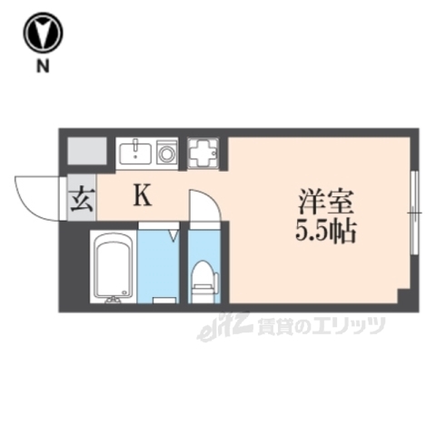 マンションHTの間取り写真