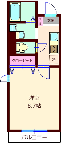 第2セントラルビルの間取り写真