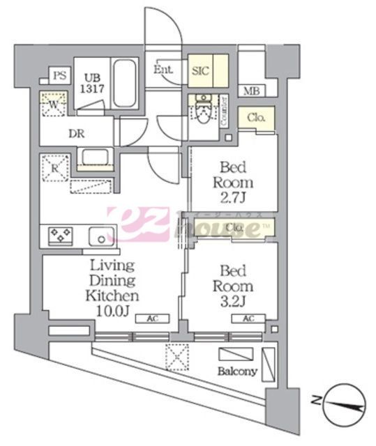 NOGATA RESIDENCEの間取り写真
