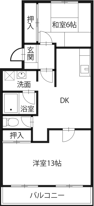 【サラグレース川内の建物外観】