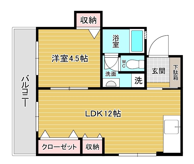 小林ビルの間取り