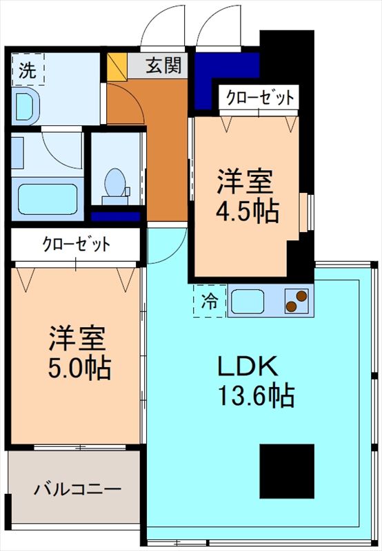 Ritz9の間取り