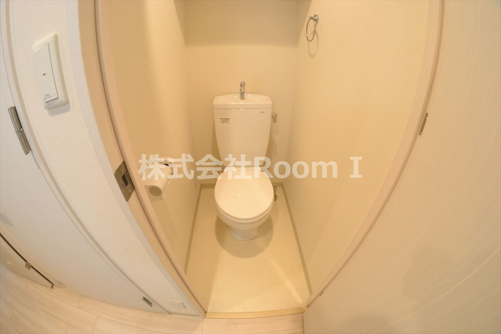 トイレ　ゆったりとした空間のトイレです