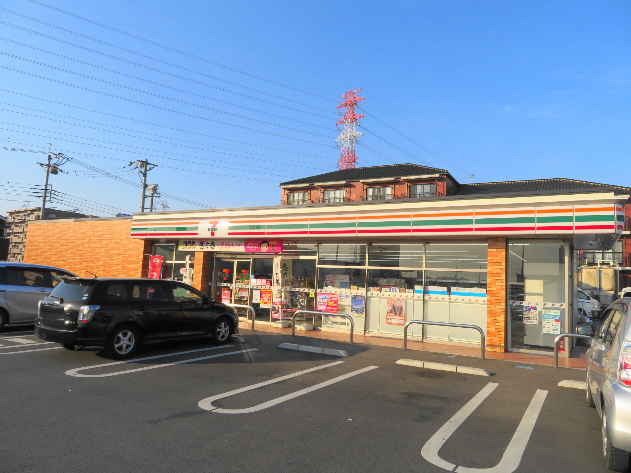 コンビニ　セブンイレブン宇都宮簗瀬城東小前店（コンビニ）まで541m