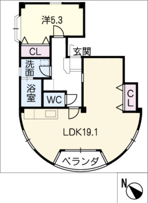 エスペランス文教台の間取り