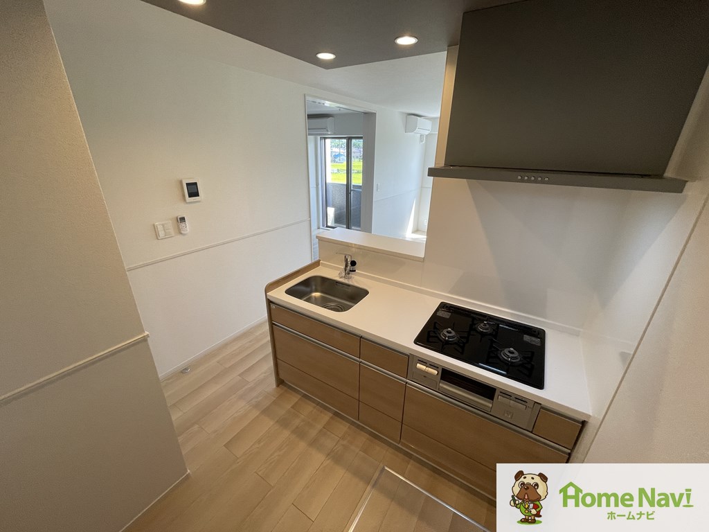 キッチン　浄水器一体型のキッチン