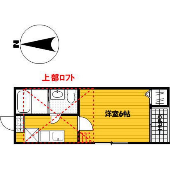 アルゴハイツ下山門の間取り