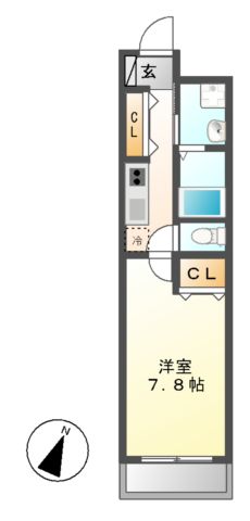 ヴィラパーク鶴舞の間取り