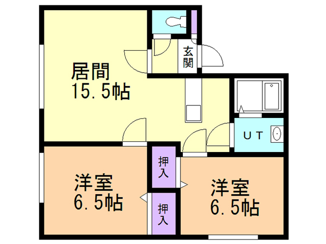 ｓｐａｃｅ西桔梗の間取り