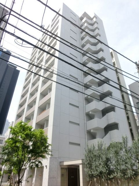 パークハビオ西新宿の建物外観