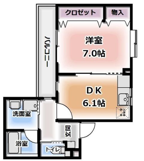 EASTの間取り