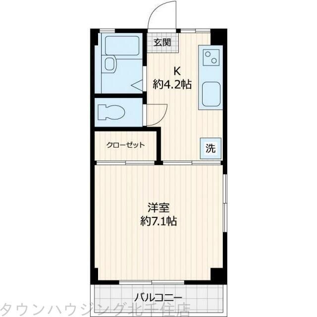 【光マンションの間取り】