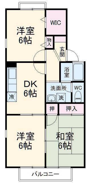 エクセルＡの間取り