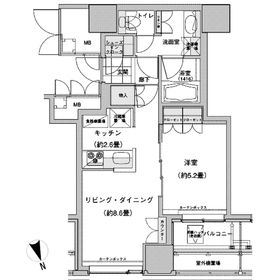 ウエストパークタワー池袋の間取り