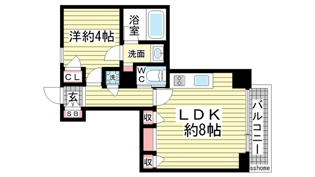 FTK　BLD．の間取り