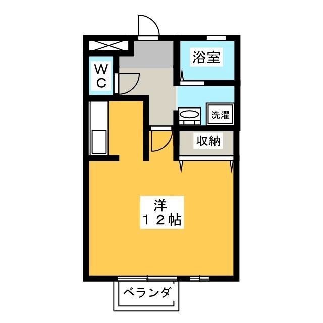 ラフォーレ浜辺の間取り