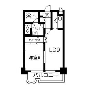 錦ハーモニービルの間取り