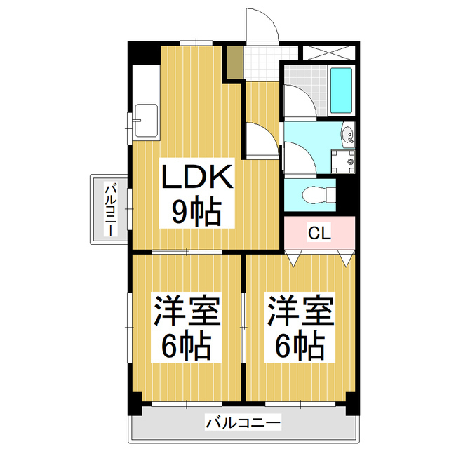 メゾンユートピアの間取り