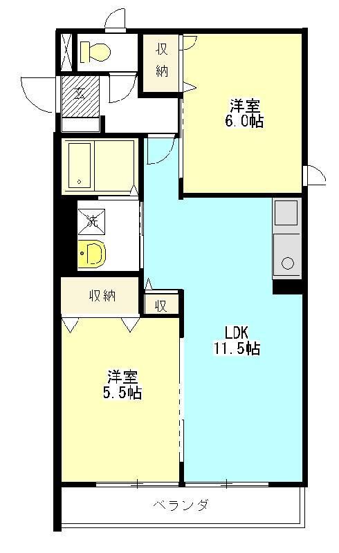 ヴィラファースト壱番館の間取り